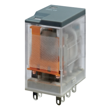 Compact 2Z/4Z Relay 10A - PCB/Socket Mount