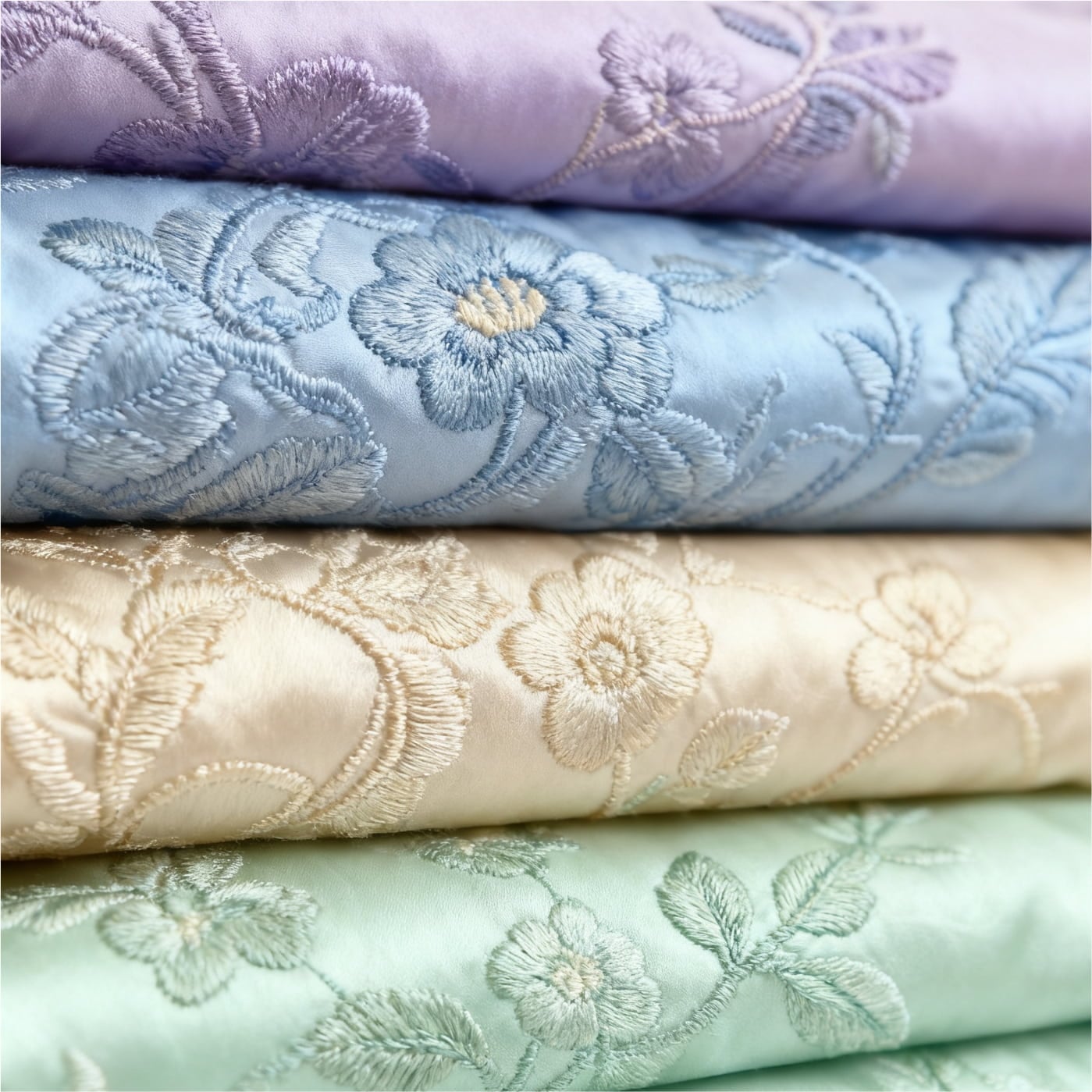 Embroidered Wallcovering