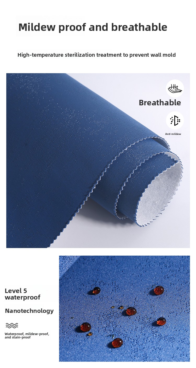 Seamless Full-House Wallcovering for Living Room & Bedroom - Modern Minimalist, Solid Color, Light Luxury, Thickened & Waterproof, Direct from Manufacturer supplier