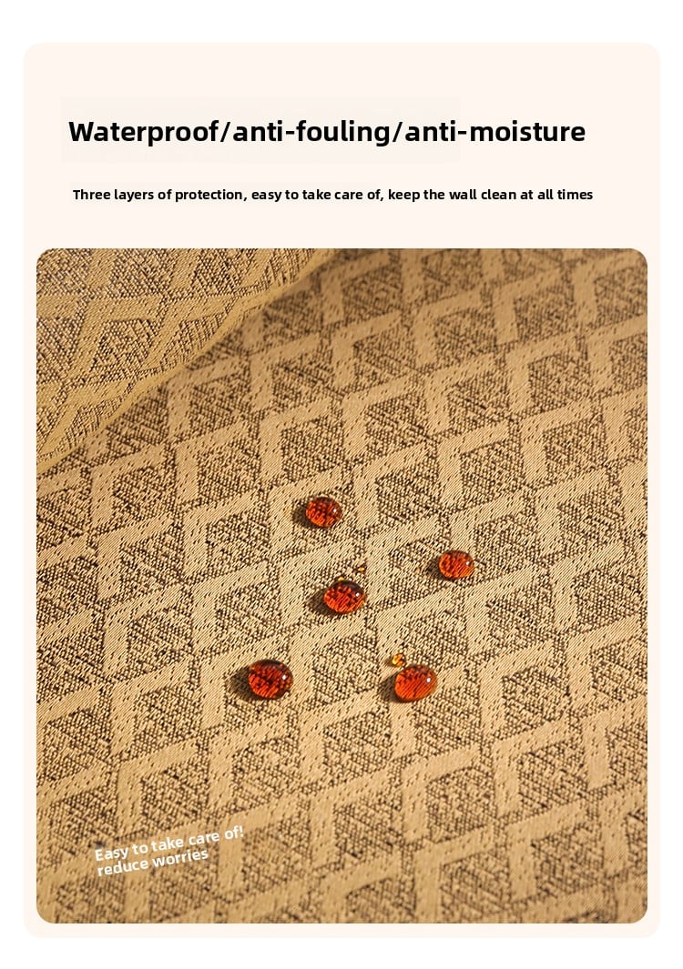 High-Grade Wallcovering - Modern Style, Wholesale from Manufacturer, Full-House Use for Bedroom & Living Room, Thickened & Waterproof, Home Background WallcoveringDescription Minimum Order Quantity: 30 square meters Packaging Details: Bubble film and wov manufacture