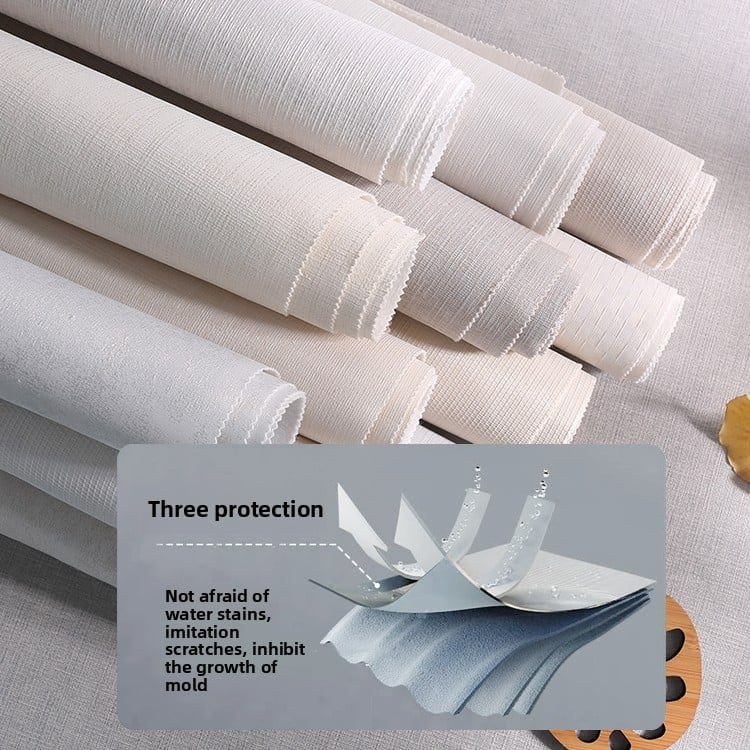 Why add background wall embroidery wallpaper to your space?