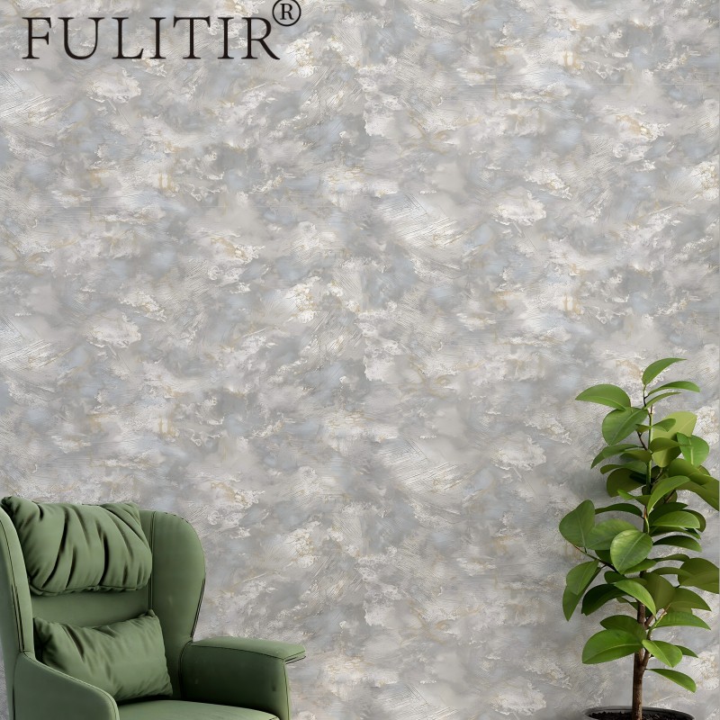 Modern Minimalist Textured Linen Pattern Wallpaper - Three-Dimensional Tactile Wall Covering for Bedroom Headboard Background Wall, Eco-Friendly Material, Multiple Colors Available