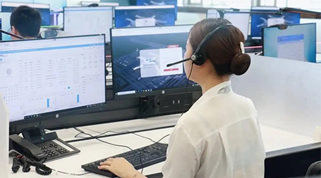 After sales customer service docking