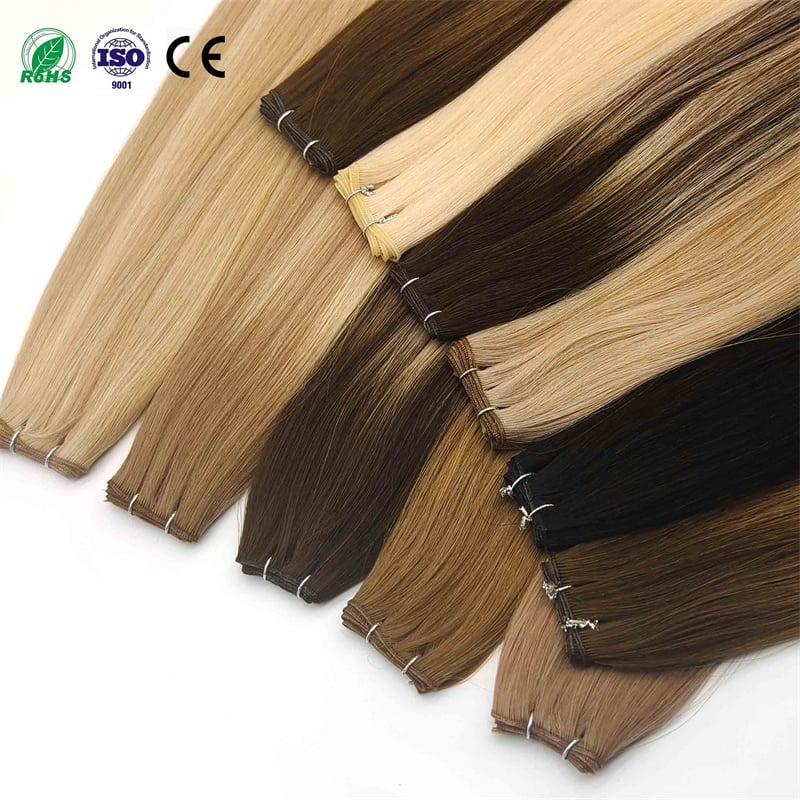 Fasimei Top Quality Genius Weft Raw Cuticle Aligned Hair Products Genius Weft Hair Extensions No Return Hair Extensions