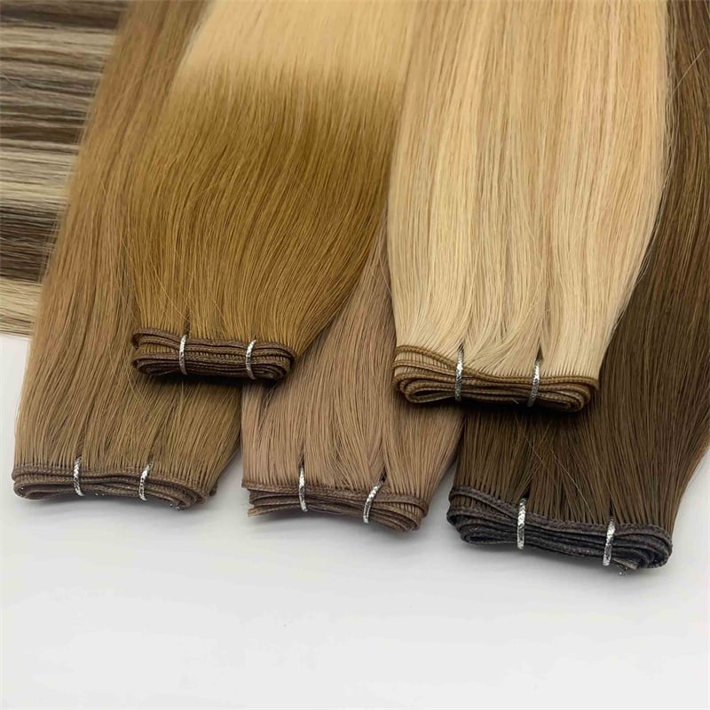 Extensiones Capilares de Genio Indias y Europeas, Mekas Virgen Súper de Doble Espesor, Proveedores de Extensiones de Cabello Humano de Genio