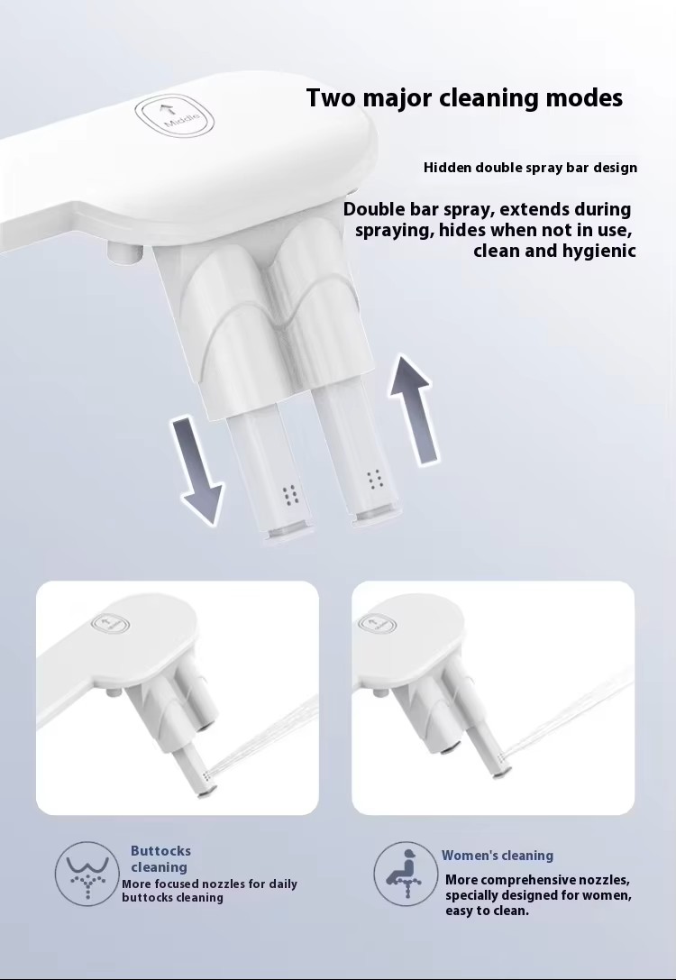 Toilet Accessories Non-electric Dual Nozzle Bidet Portable Ultra-Slim Toilet Bidet Attachment Without Installation for Home Use2.jpg