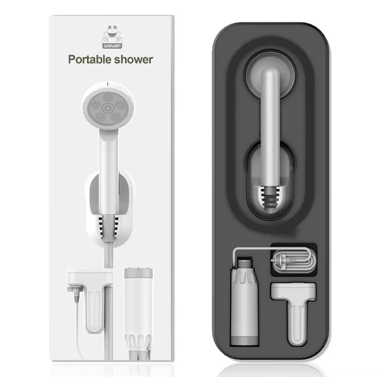 Outdoor Camping Gear High Quality Detachable Battery Rechargeable Shower Camp Portable for Camper Shower Station1.jpg