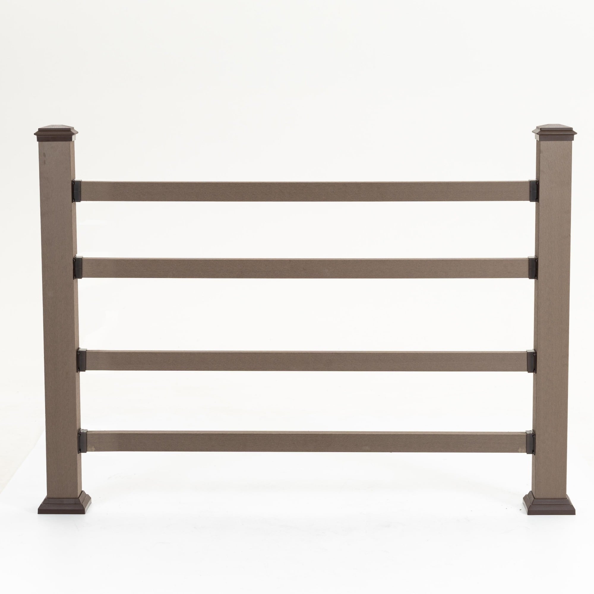 WPC Guardrail System – Full Co-Extruded Composite Banister for Outdoor Safety