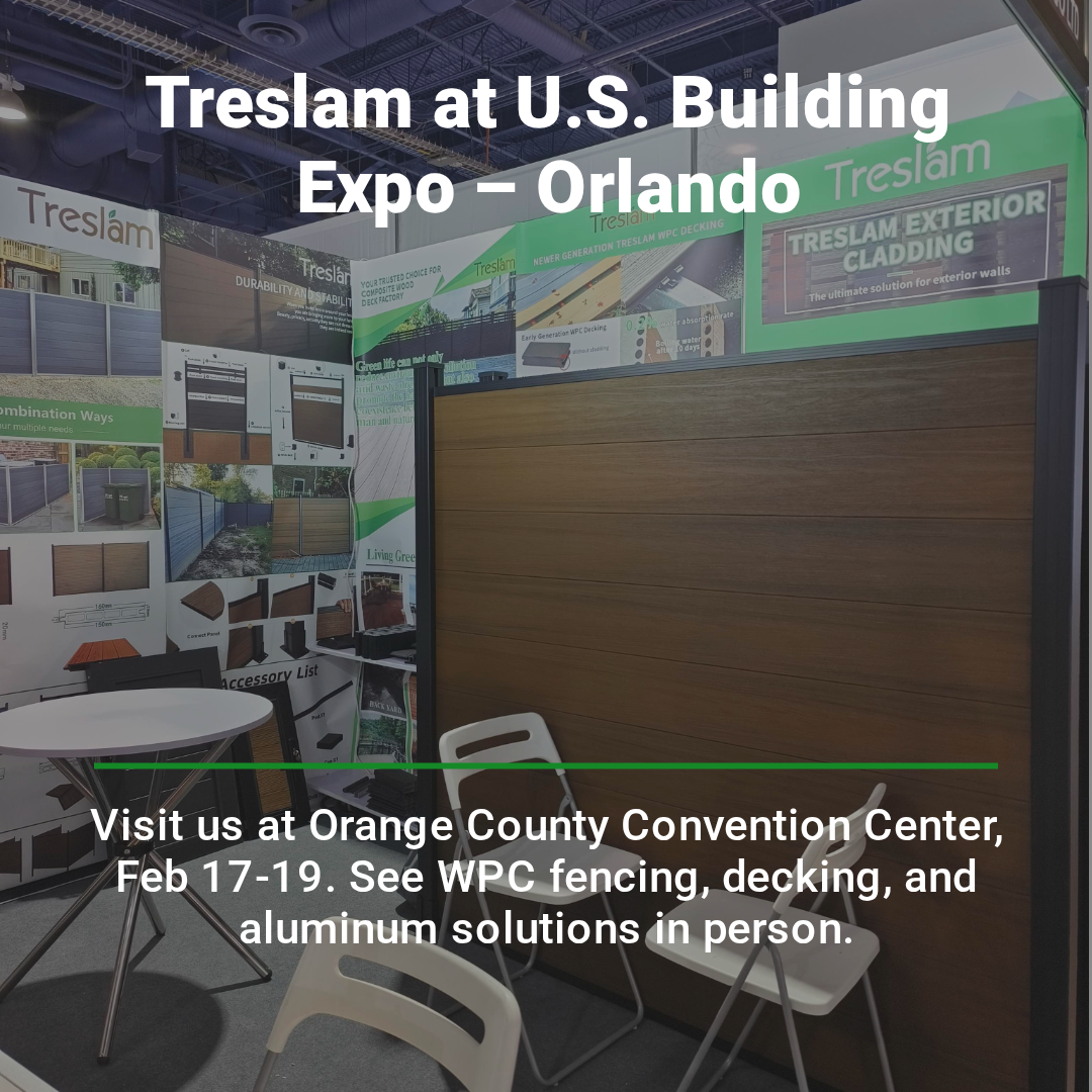 Treslam esporrà alla U.S. Building Materials Expo 2026 di Orlando – Visita lo stand W9124