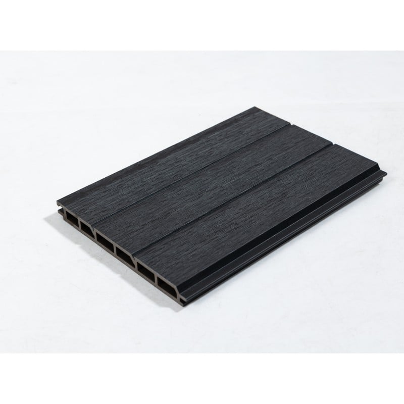 Black Co-Extruded WPC Fence Panel – Clean-Line Composite Fence for Gardens & Patios