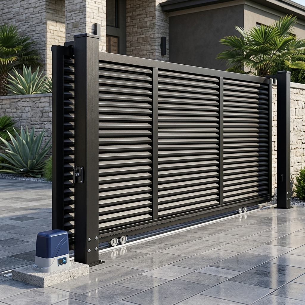 Aluminum Driveway Gates