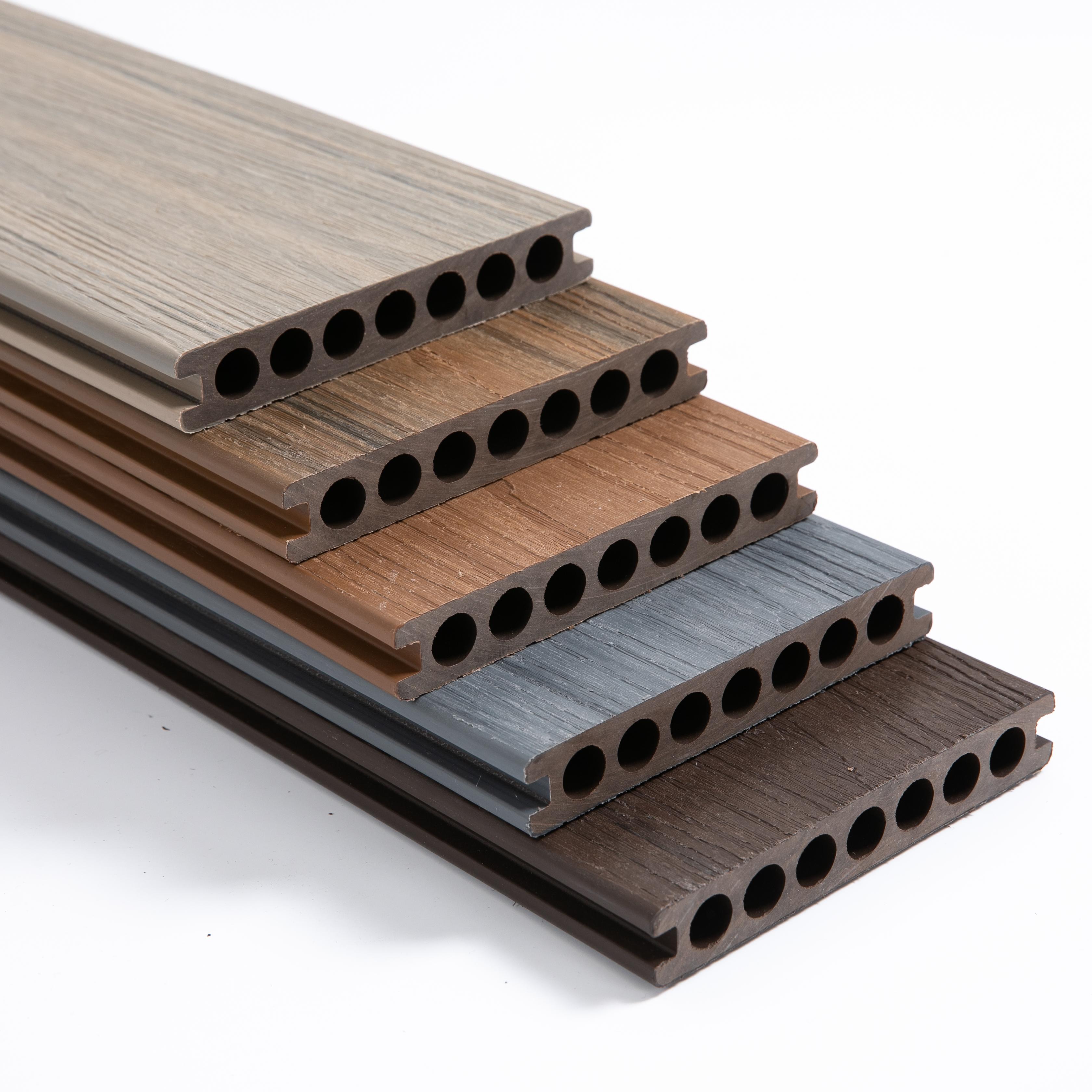 Co-Extruded WPC Decking Board – Premium Seven-Hole Circular Hollow Composite Deck (Best Seller)