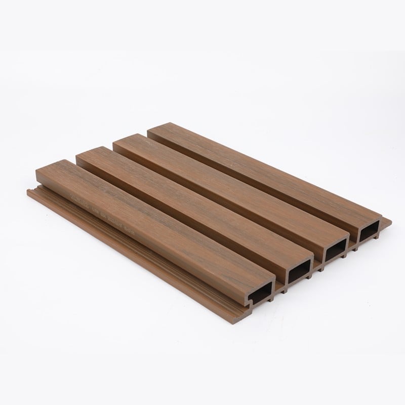 Co-Extruded WPC Wall Panel – Deep Groove Exterior Cladding for Gardens, Villas, and Outdoor Walls