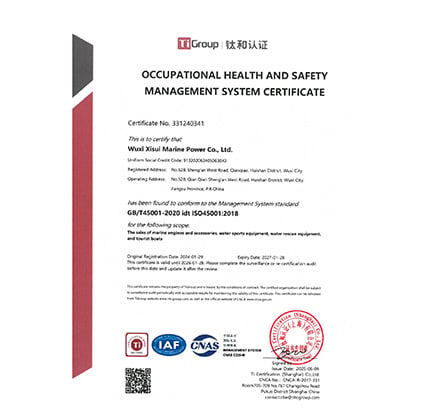 ISO 45001 Certification​