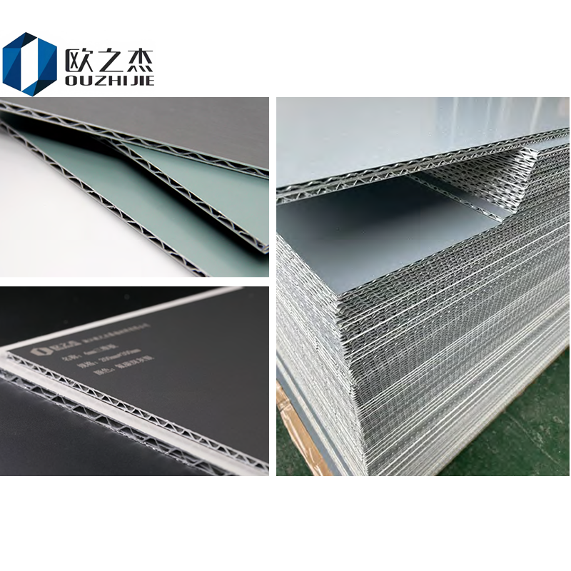 Pannello con anima a cono in alluminio per facciate architettoniche, sistemi di pareti e soffitti