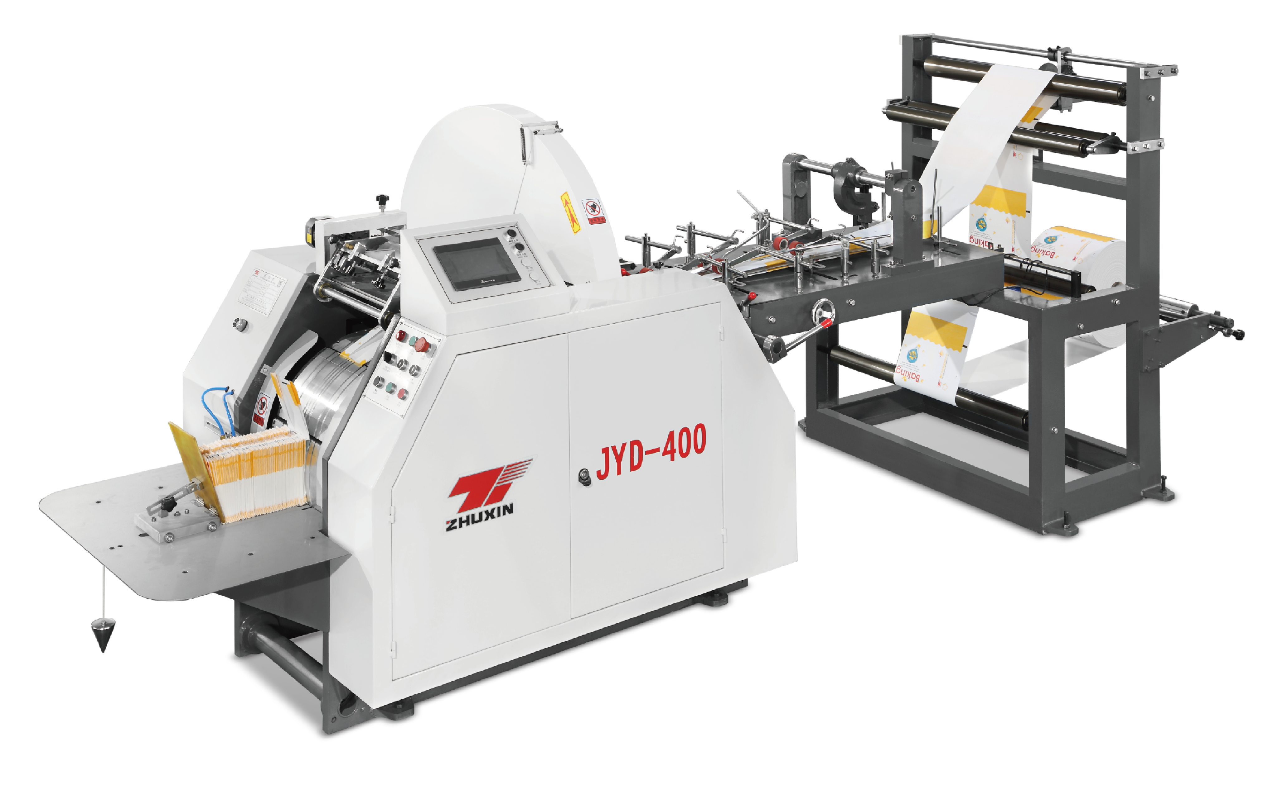 JYD-400/650/850 Computer Mechanical High Speed Sharp Bottom Paper Bag Making Machine