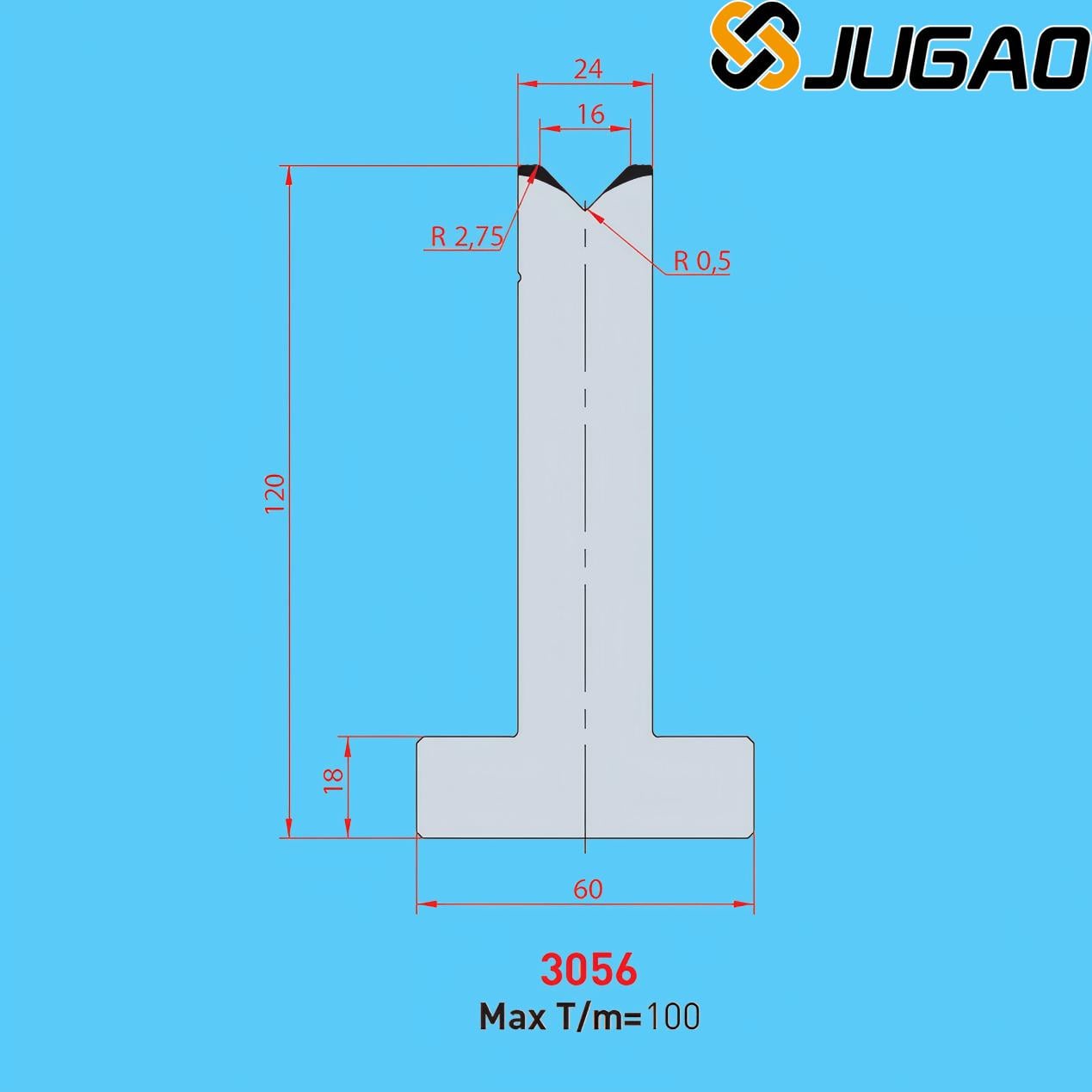 3056 AMADA-PROMECAM 1V Die