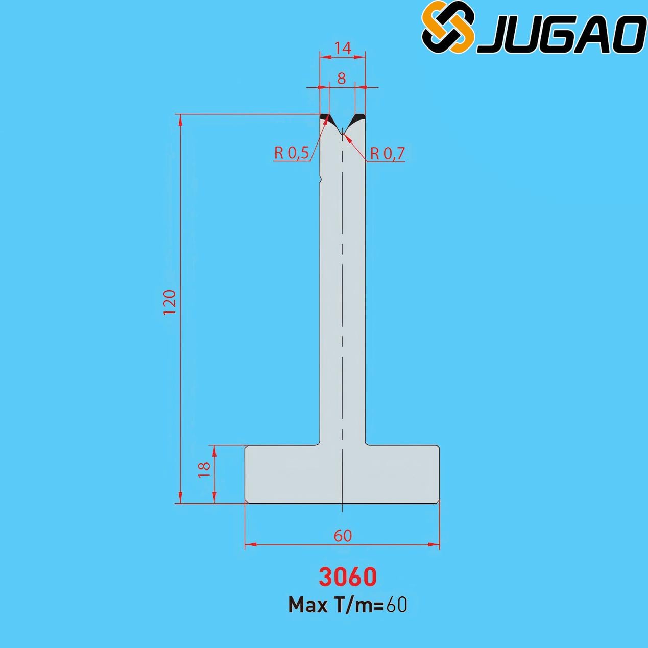3060 AMADA-PROMECAM 1V Die