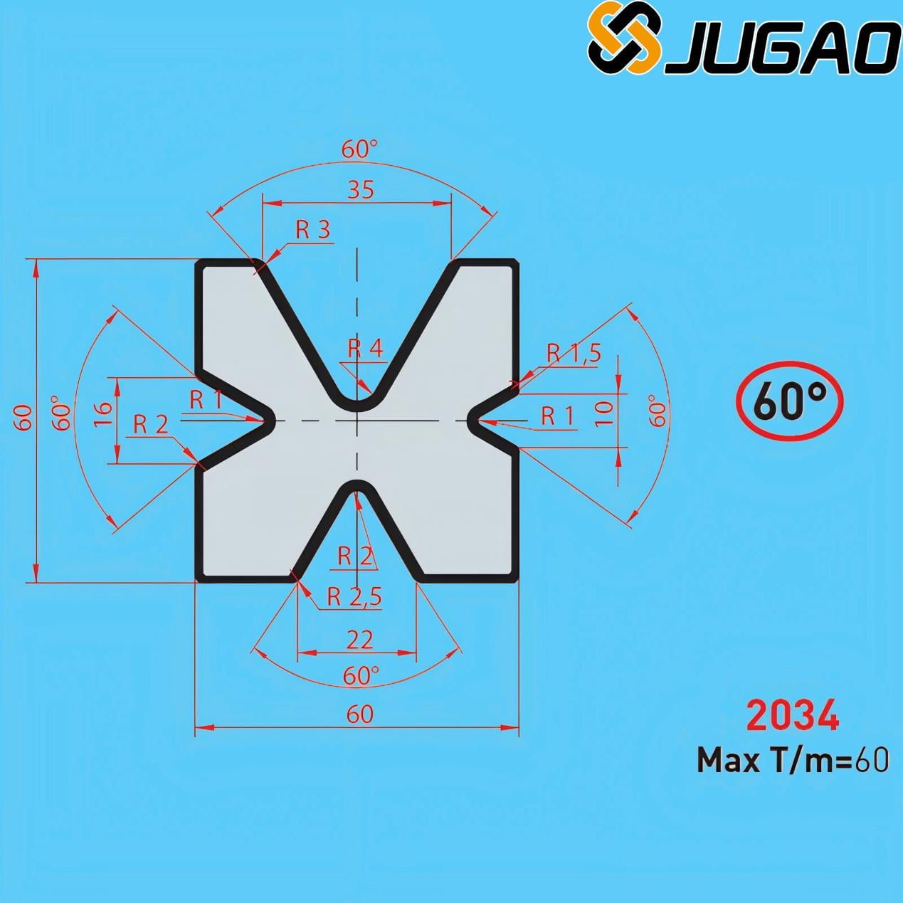 2034 AMADA-PROMECAM 4V Die