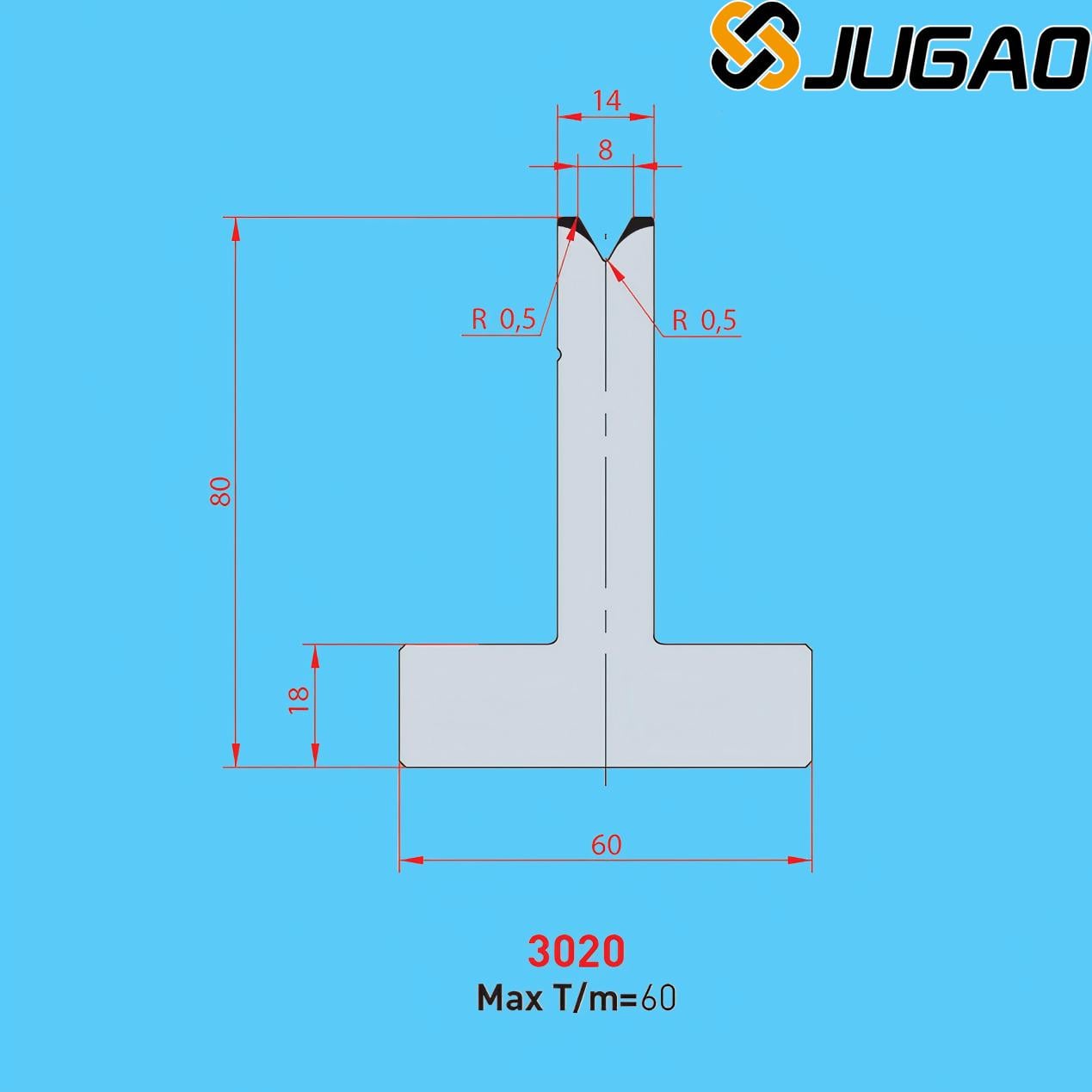 3020 AMADA-PROMECAM 1V štampavimo die