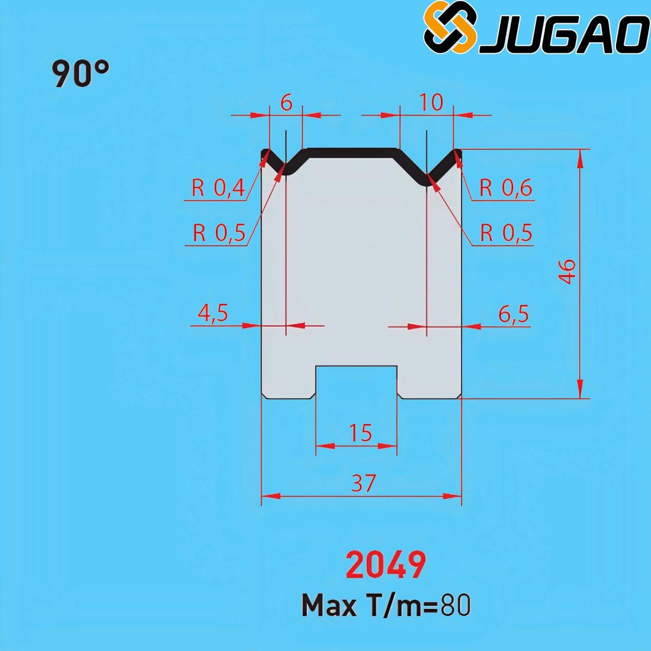 2049 AMADA-PROMECAM 2V Die