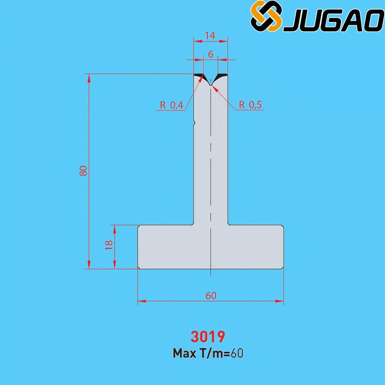 3019 AMADA-PROMECAM 1V štampavimo die