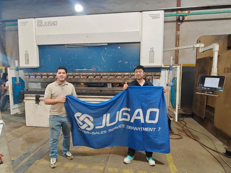 Technical support spanning thousands of miles: JUGAO's after-sales service team urgently repaired the equipment of a Tunisian customer to ensure production