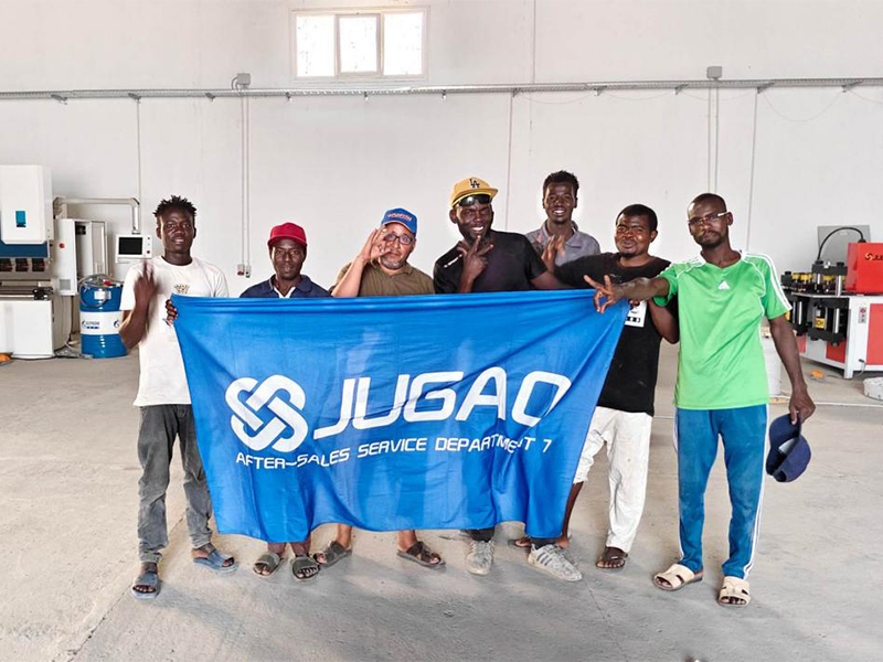 JUGAO After-Sales Team Arrives in Tripoli, Libya, Launches Installation and Training for Six Core Equipment Categories