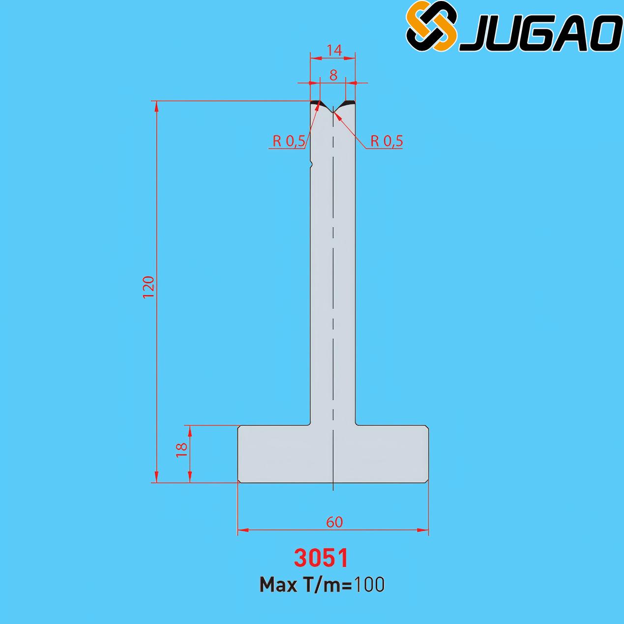 3051 AMADA-PROMECAM 1V Die