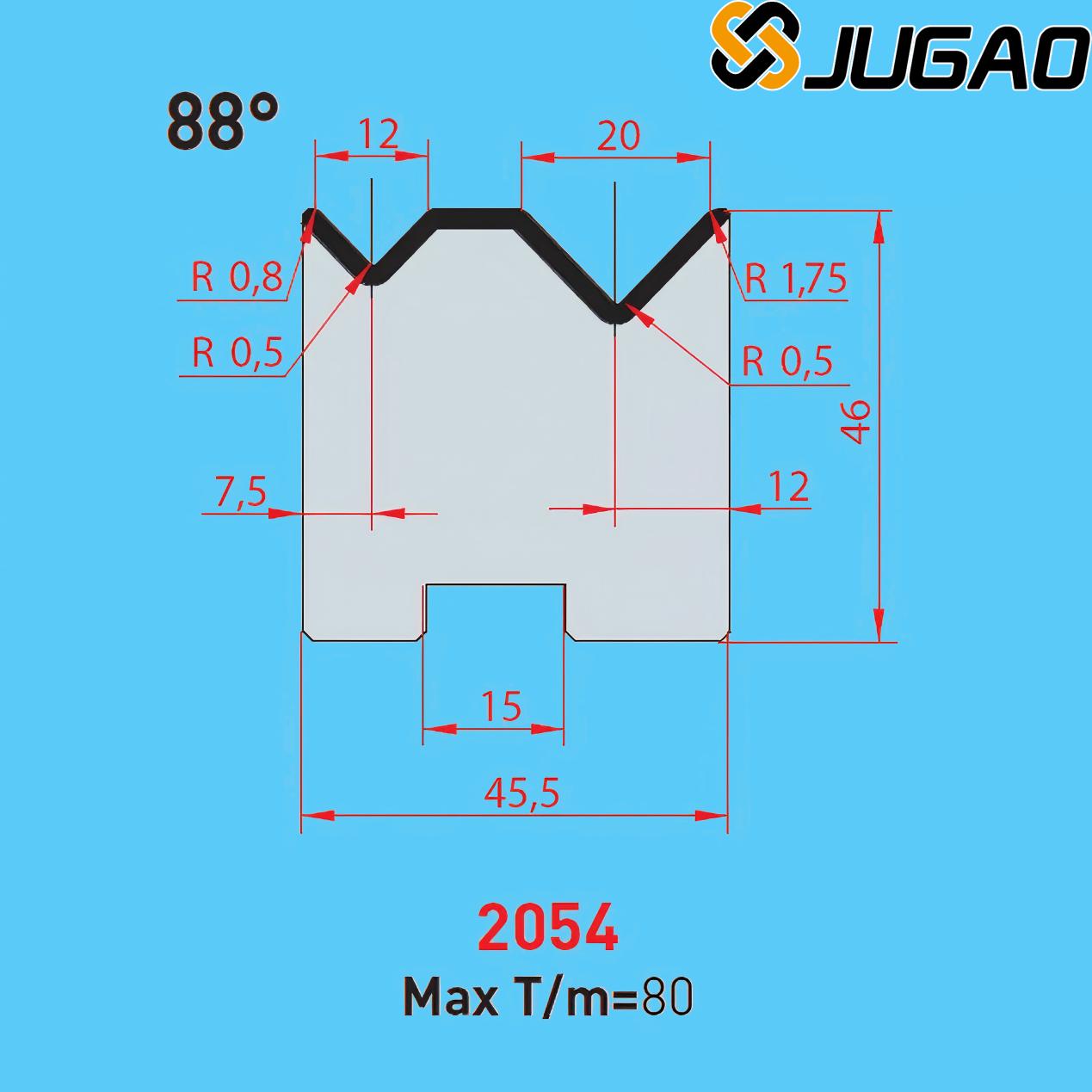 2054 AMADA-PROMECAM 2V Die