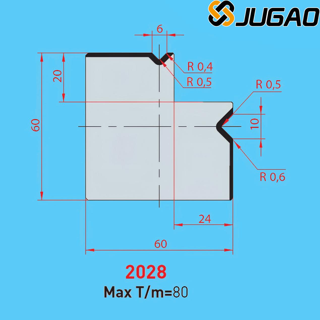 2028 AMADA-PROMECAM 2V Die