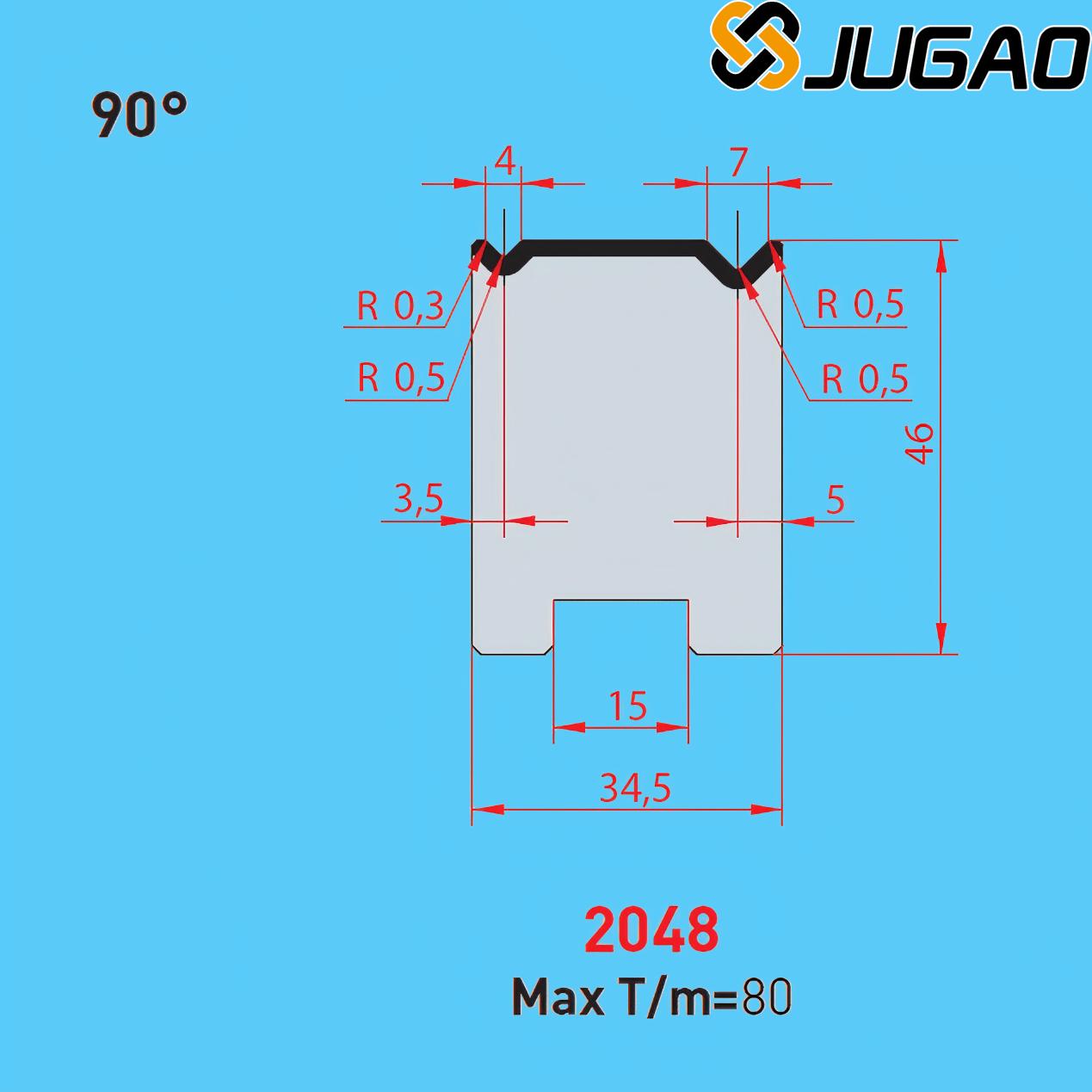 2048 AMADA-PROMECAM 2V Die