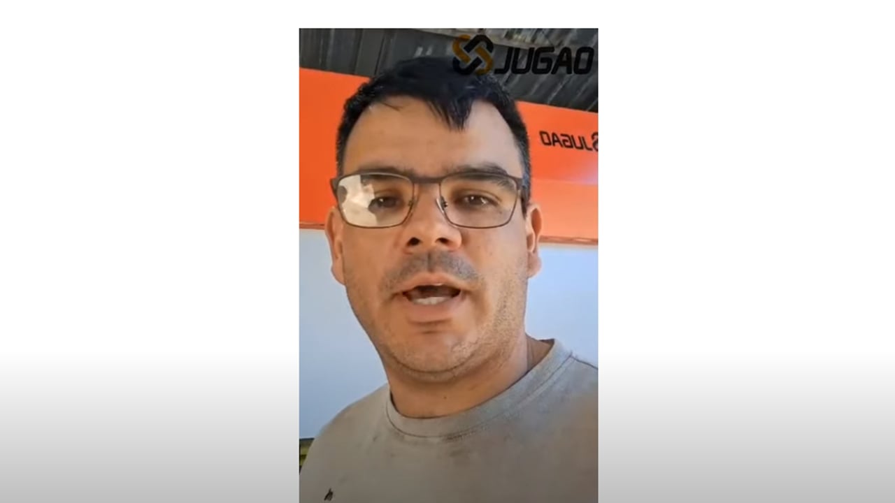 Recibimos comentarios de clientes en Uruguay después de recibir la máquina