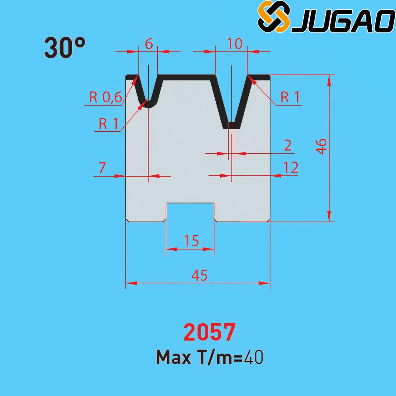 2057 AMADA-PROMECAM 2V Die