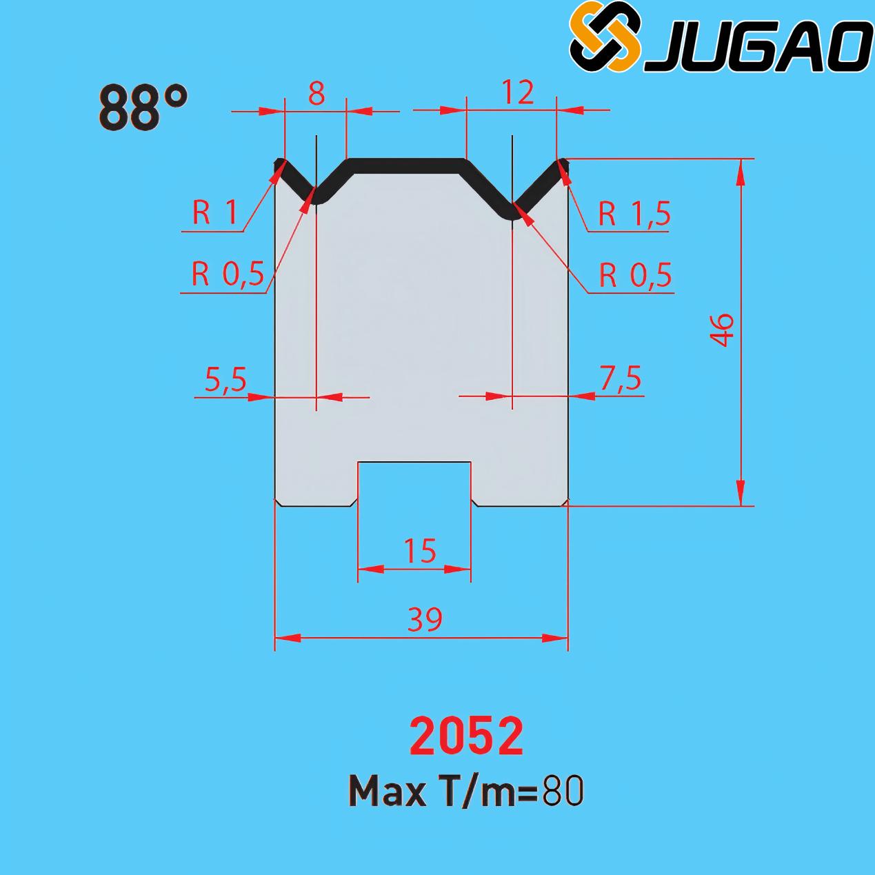 2052 AMADA-PROMECAM 2V Die