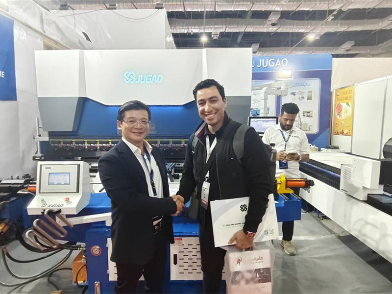 JUGAO CNC Egypt Exhibition succesvol afgerond; geavanceerde apparatuur en professionele diensten winnen lof in Noord-Afrika