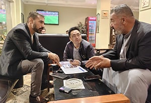 The JUGAO team embarked on a journey to Iraq