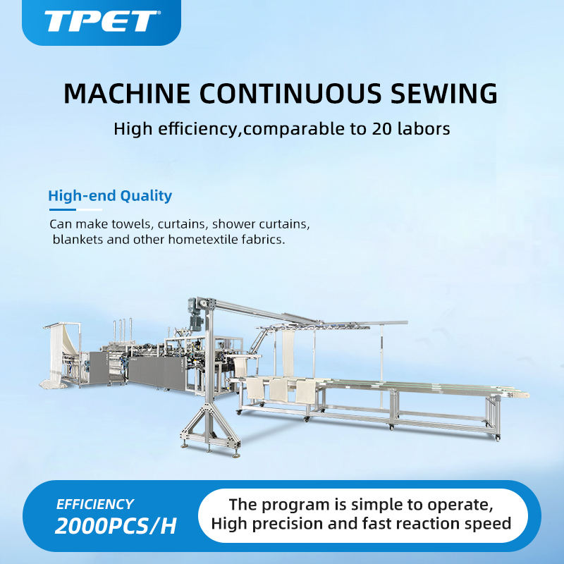 fully automatic 4 lane home textile sewing machine et 5880-2