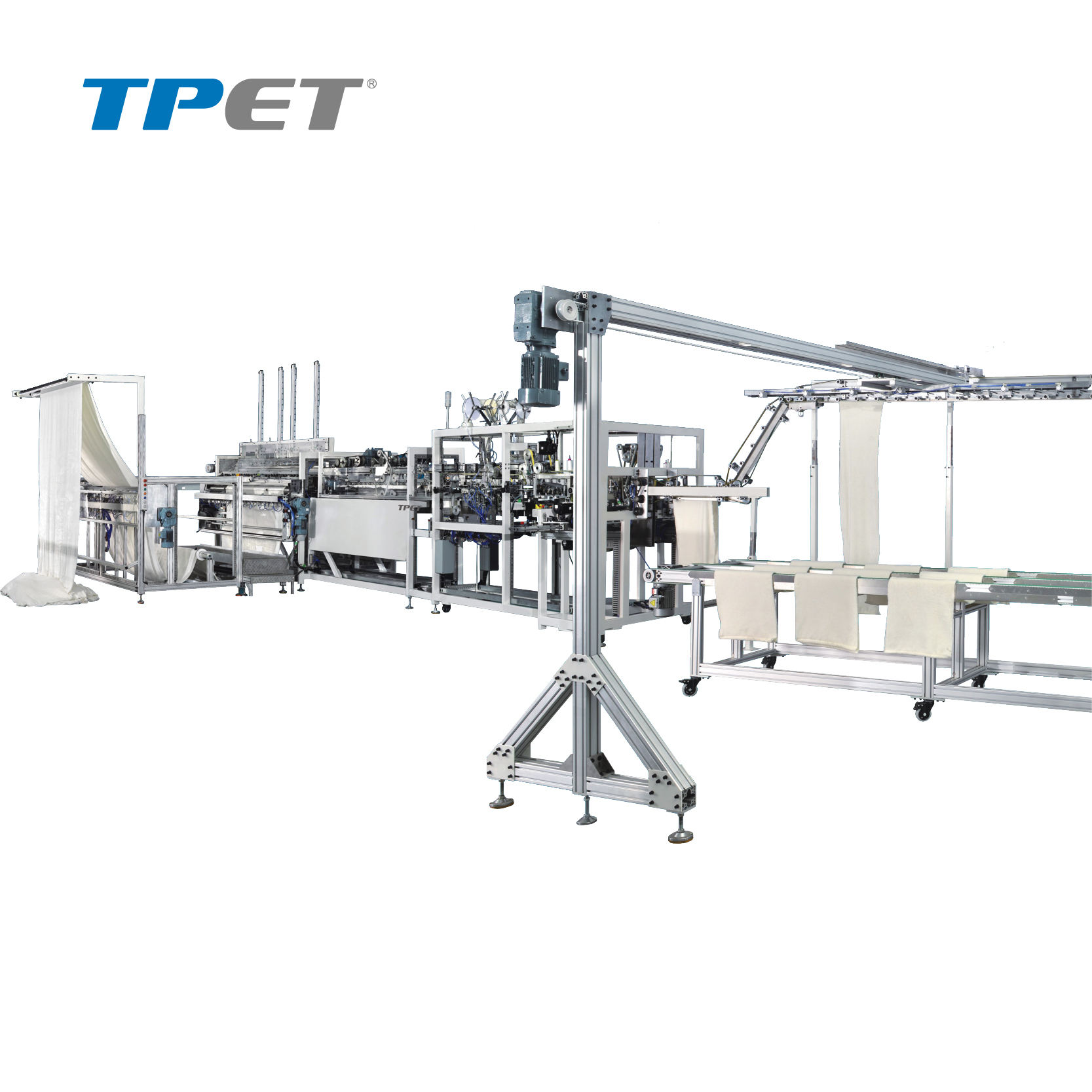 fully automatic 4 lane home textile sewing machine et 5880-1