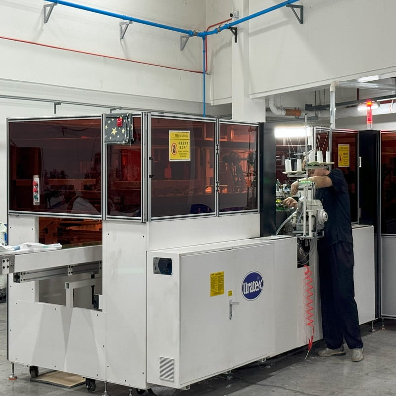 fully automatic envelope pillowcase making machine a b fabric et 6628-3
