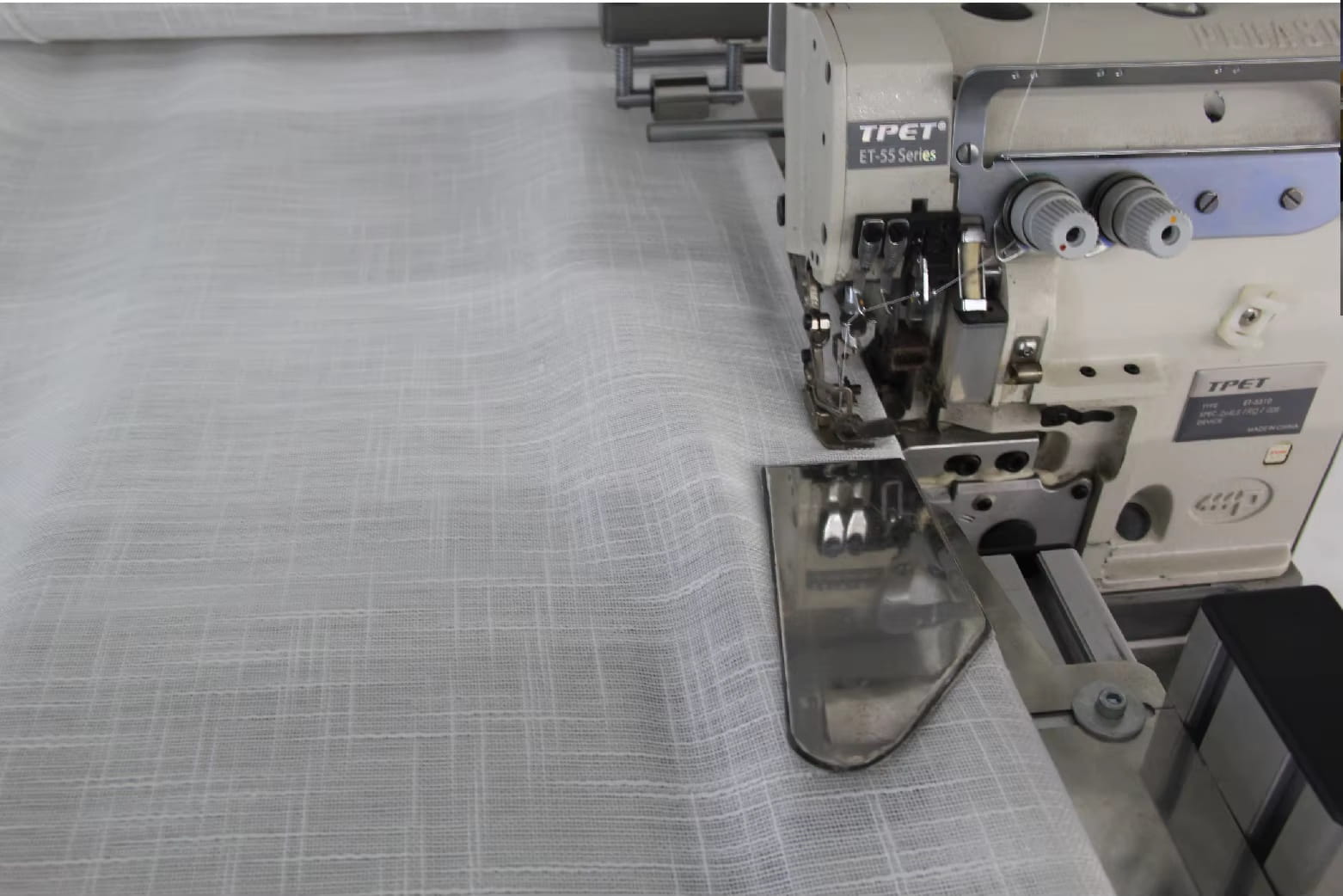 fully automatic curtain sewing machine double sided hemming et 2210-3