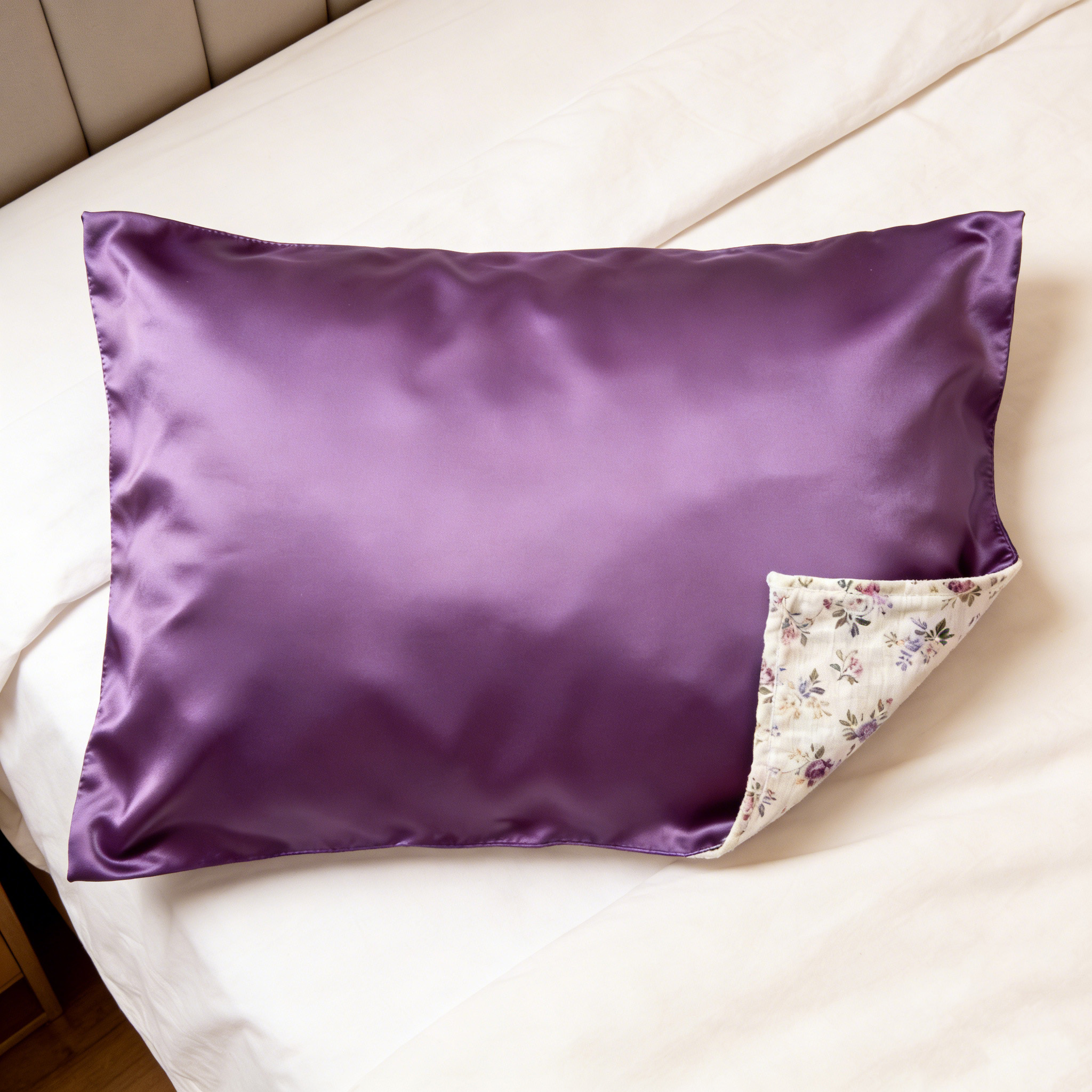 Double-Sided Pillowcases with Different Fabrics
