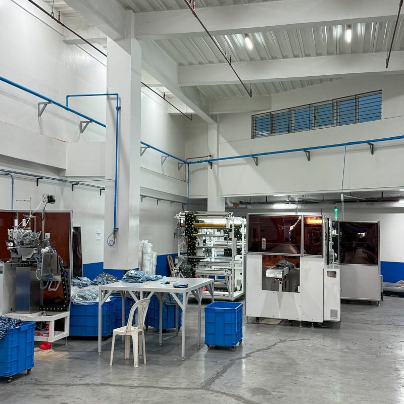 fully automatic envelope pillowcase making machine a b fabric et 6628-4