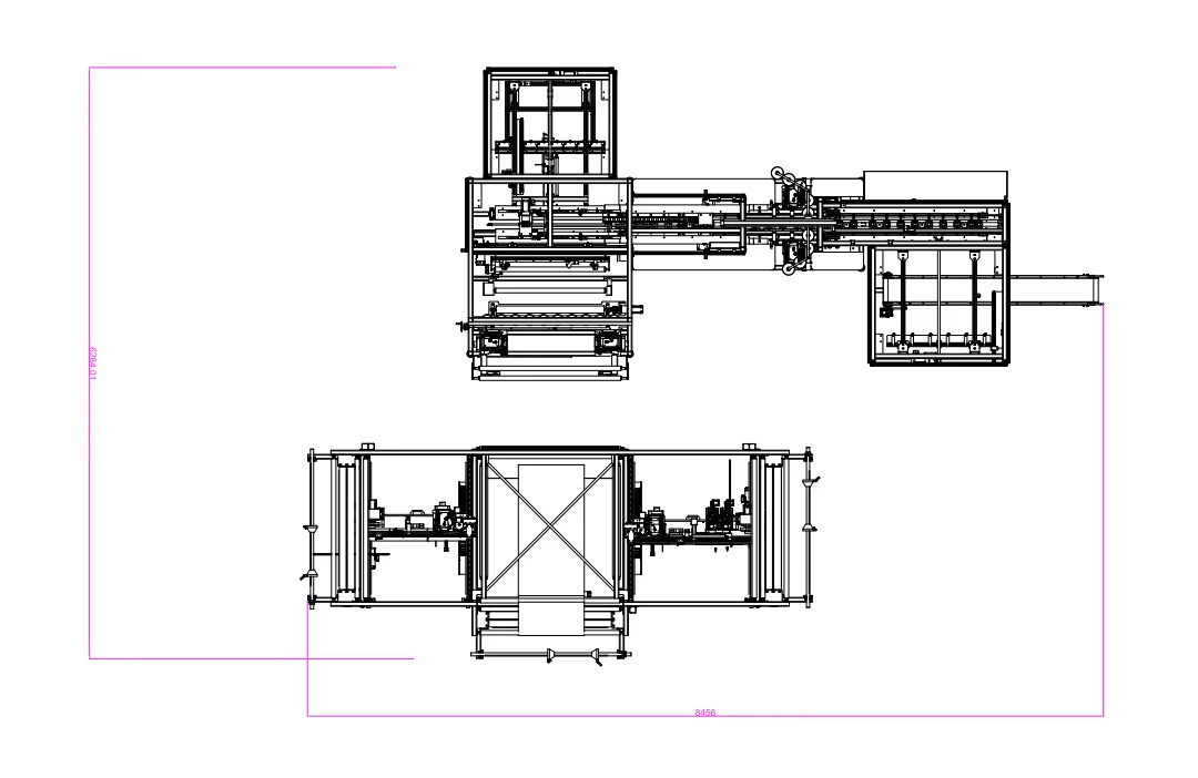 fully automatic envelope pillowcase making machine a b fabric et 6628-5