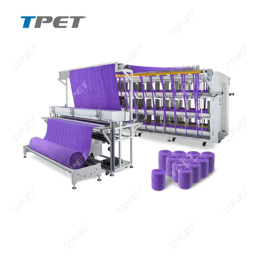 automatic fabric slitting rewinding machine et 5901-0