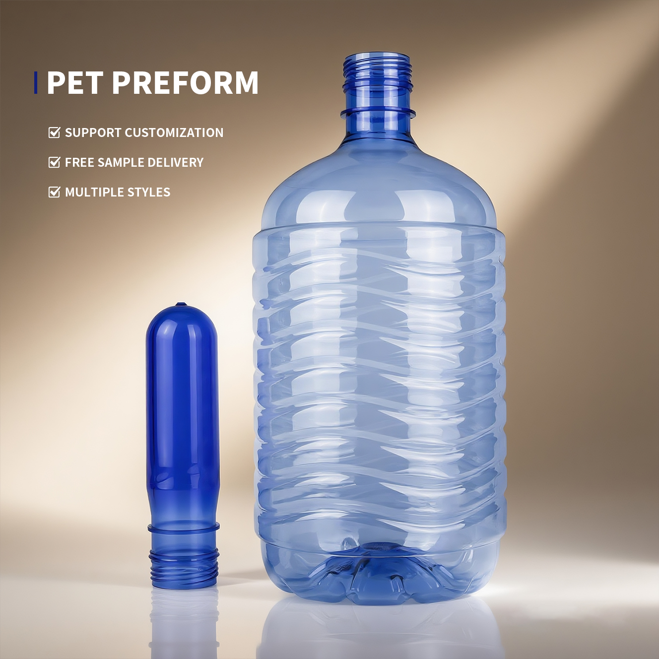 Apa yang membuat preform PET 5 galon cocok untuk dispenser air?