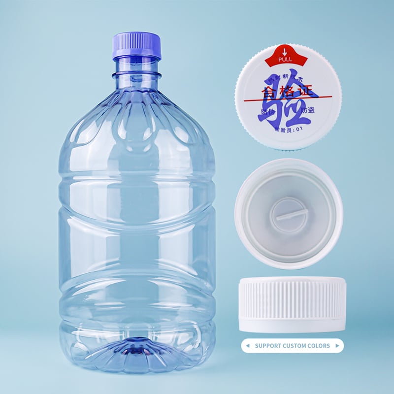 55mm Screw Cap for 5 Gallon Water Bottles 19 Liter Commercial Jug Cap Tamper Evident Factory Direct