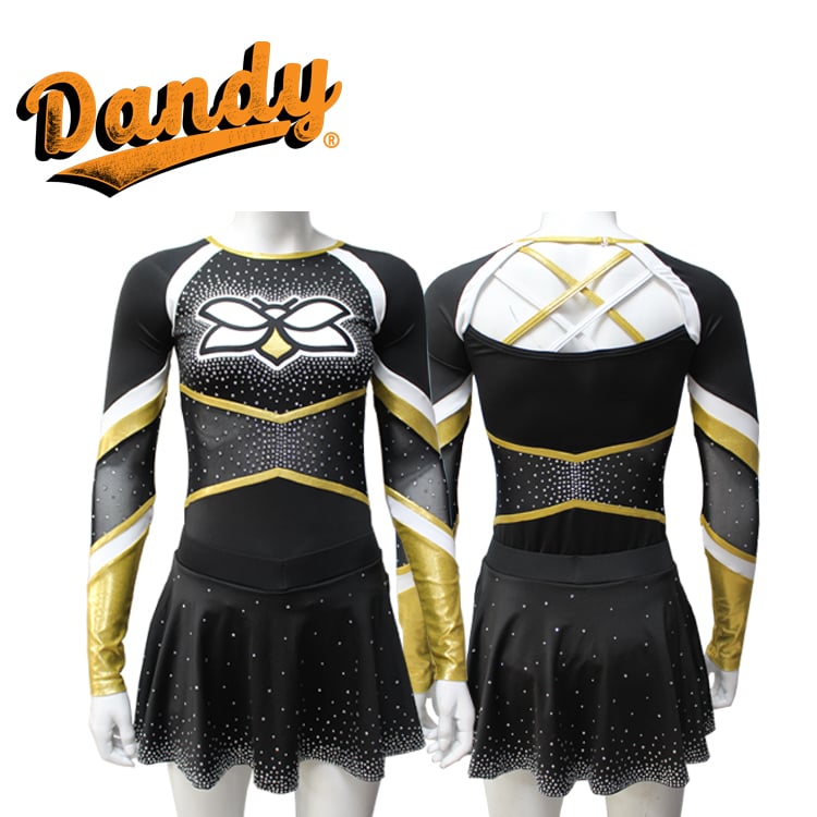 Dandy Wholesale Customized High-quality Cheerleading Uniform New Design Cheerleader Uniforms