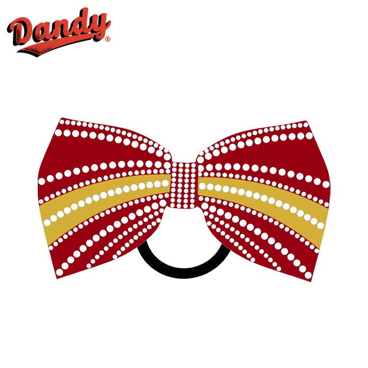 Cheer Bow for Teams – Hair Ribbon with Fun Design, Ideal for School, Birthday, and Stage Events