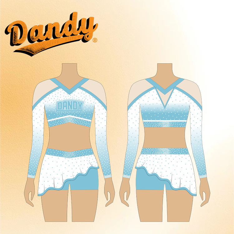 Modebevidste cheerleading-uniformsæt – Engrospris, brugerdefineret logo, stilfulde farver, perfekt pasform til hold